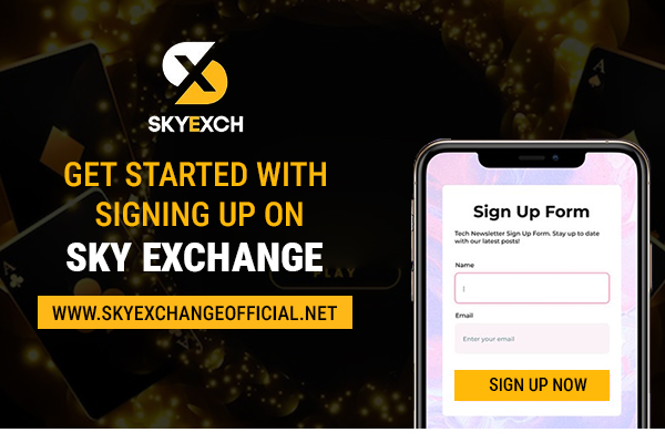 Get started with signing up on Sky exchange